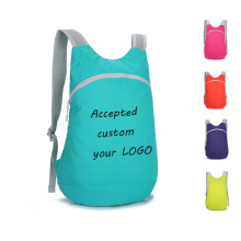 custom foldable sports hiking outdoors backpack high quality  folding shoulder bag sport bags for gym